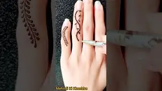 Stylish fingers mehndi design ❤️ | Fingers mehandi tattoo design | 