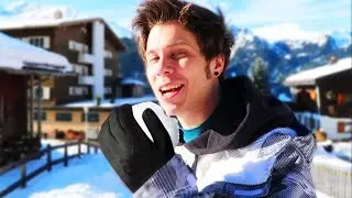 Snowy day with Rubius