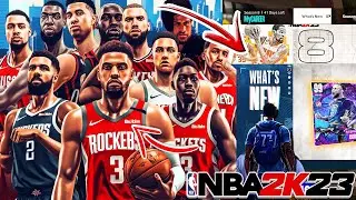 NBA 2K23 NEWS PATCH UPDATE - ALL SEASON 8 REWARDS, ANIMATIONS, AND QUESTS