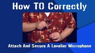 How to Secure and Attach a Microphone To A Subject