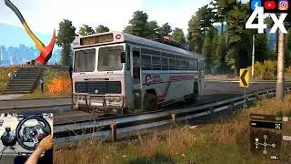 Snowrunner Lanka Bus | Snowland Bus | Asli 4K 30fps at 4x Speed Gameplay