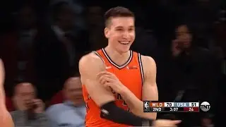 Bogdan Bogdanovic drops 3 3 Pointers in a row from DEEP | USA vs World | NBA All-Star Weekend