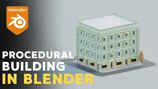 How I Created Procedural Building In Blender