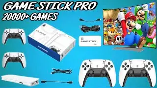 Retro Video Game Box Unboxing | M15 Game Stick Pro Review 🎮 | Game Stick Pro with 20000+ Games 🤯
