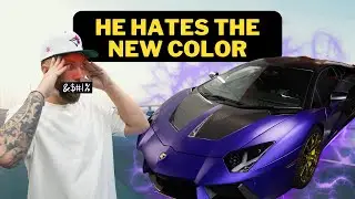 Wrapping the Lamborghini Aventador in a NEW COLOR (S3E5)