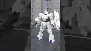 Kos Brick's Lego Gundam Unicorn MOC Speed Build Animation 