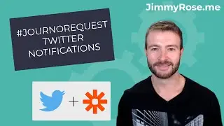 How to get keyword and topic notifications for #JournoRequest on Twitter using Zapier