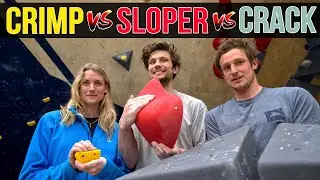 Pro climbers with COMPLETELY different styles