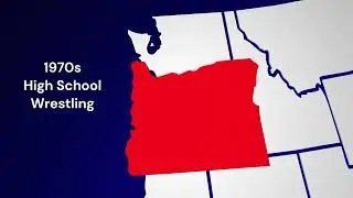 Madras Crook County Burns Wahtonka Oregon 1970s High School Wrestling  8mm Home Movie Footage