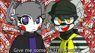 Give me some skittles meme collab (piggy)