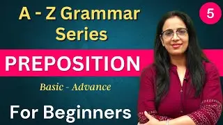 Prepositions in English Grammar -  5  ||  for beginners in hindi  ||  English With Rani Ma'am