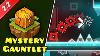 "Mystery Gauntlet" All Levels 100% Complete (All Coins) – Geometry Dash 2.2