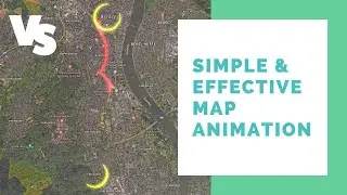 Elegant Map Animation Tutorial in After Effects