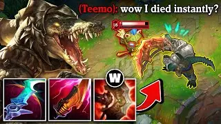 ONE SHOT RENEKTON IS 100% BROKEN! (529 AD LETHALITY BUILD)