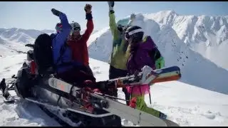 Pretty Faces - OFFICIAL TEASER -  all female SKI film