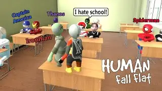 SCHOOL OF SUPERHEROES in HUMAN FALL FLAT
