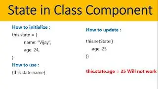 React Component State  : Tutorial for Beginners #8