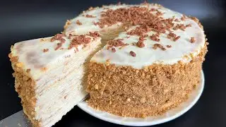 Cake with 3 ingredients in 30 minutes. Without oven. Enough cake.