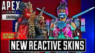 Apex Legends New Reactive Skins + Massive Valkyrie Heirloom GIVEAWAY