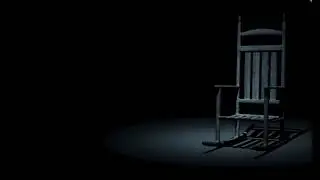 Happy Halloween Swing Chair In dark room | #halloween  | #viral | #trending #fyp