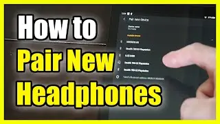 How to Add Bluetooth Headphones to Amazon Fire HD 10 Tablet (Fast Method)