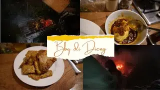 Masak Ayam Bakar di Aman Griyo Dieng !