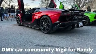Dmv Car Community comes together to pay Respect to Randy from Savage Garage