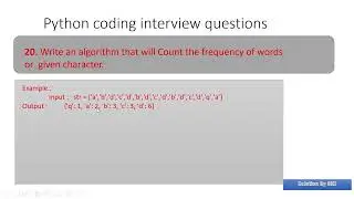 Count the frequency of words or given characters. #python #programming #pythoninhindi