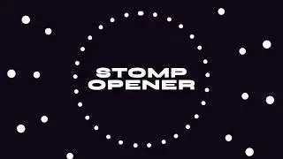 Kinetic Stomp Typography | Energetic and Dynamic Text Animation After Effects Template