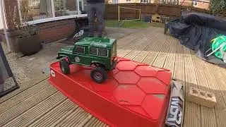 Garden RC Rock Crawling  - Me Run 1