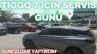 CHERY SERVİSİNE GİTTİM - TIGGO 7 PRO COMFORT YAZILIM GÜNCELLEME VE DİĞER KONTROLLER YAPILDI