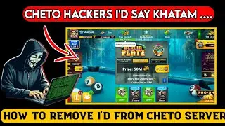 Remove Your Account From Ch*toServer In 8 Ball Pool || Fix Your Problem ||