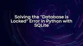 Solving the 