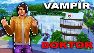 VAMPİR DOKTOR COŞKUN İLE İŞE GİDİYORUZ! - The Sims 4 Türkçe Bölüm 40