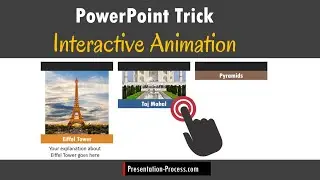 Interactive PowerPoint Animation Trick (Photo Showcase)