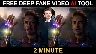 FREE DeepFake Video AI Tool || Create DeepFake Videos Using AI Online 