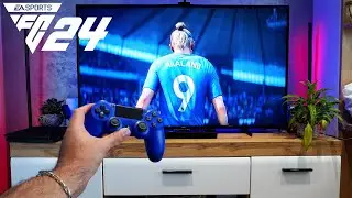 EA FC 24 (FIFA 24) - PS4 SLIM First Impression  POV GAMEPLAY 4K 60FPS