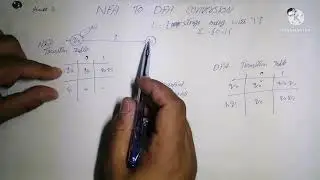 NFA To DFA Conversion Example 3