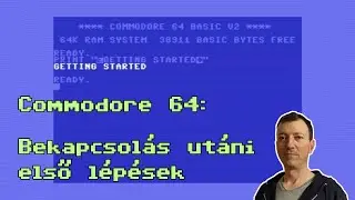 Bekapcsolás utáni első lépések | C64