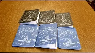 1985 Games Dungeon Notes (DM & Player's Journals) Unwrapping and Review