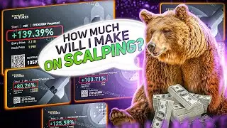 Crypto SCALPER TRADING in Real-Time by Using DOM & Footprint
