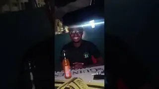 Drinks at night. Kumasi Ghana