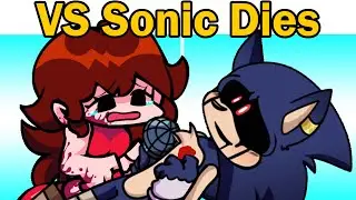 Friday Night Funkin' -  VS Sonic Dies - Girlfriend Sad (FNF Mod)