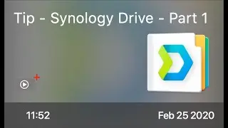 SCOM0920 - Tip - Synology Drive - Part 1 - Preview