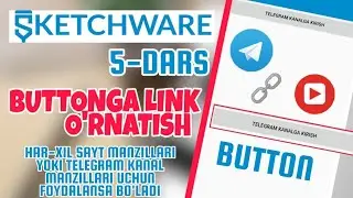 5-Dars Sketchware da tugmaga link oʻrnatish | ONVETI