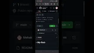 How to create repository on GitHub #github #governorsindhinitiative #shorts