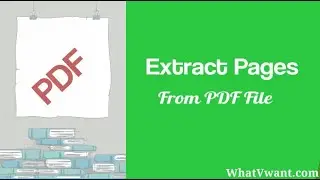 How to extract pages from PDF online free