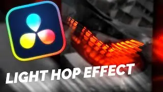 Fast and Easy Futuristic Light Hop Effect in DaVinci Resolve (+Free Plugin)