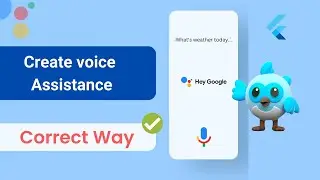 Create speech to text assistance using flutter | Easy way!