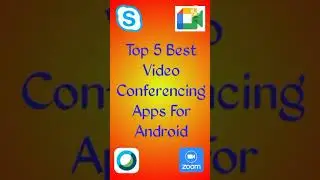 Top 5 Best Video Conferencing Apps For Android #shorts #shortvideo